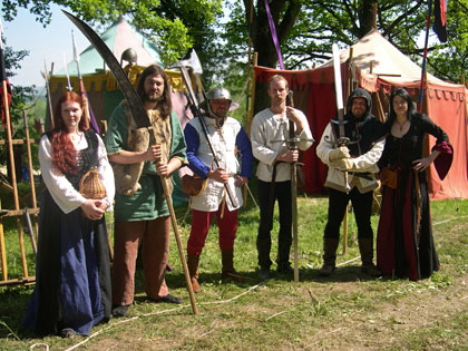 Fotos Mittelalterfest Burg Clam 2007 - Schmidberger