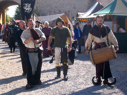 Mittelalterfest Schloss Neugebäude 2007 © Gerhard Groll