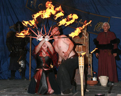 Fotos Mittelalterfest Schloss Neugebäude 2007 - © Günther Sedlacek