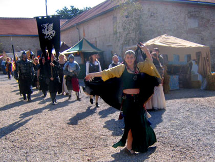 Mittelalterfest Schloss Neugebäude 2007 © Gerhard Groll