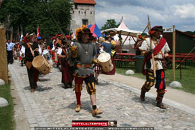 Historisches Burgfest Burghausen 2008 - Das Waschweib & Der Meldereiter