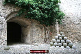 Historisches Burgfest Burghausen 2008 - Das Waschweib & Der Meldereiter