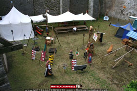 Historisches Burgfest Burghausen 2008 - Das Waschweib & Der Meldereiter