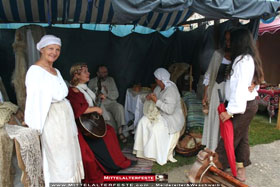 Historisches Burgfest Burghausen 2008 - Das Waschweib & Der Meldereiter