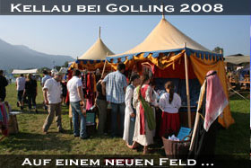 Fotos und Bericht: 7. Mittelalterfest Kellau bei Golling 2008 - Johannes