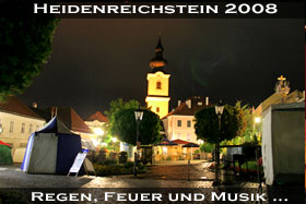 Bericht und Fotos: Mittelalterfest Heidenreichstein 2008 www.Mittelalterfeste.com - Johannes