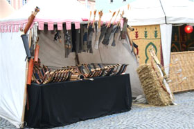 Mittelalterfest Lambach 2008 - www.Mittelalterfeste.com - Meldereiter & Waschweib