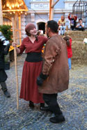 Mittelalterfest Lambach 2008 - www.Mittelalterfeste.com - Meldereiter & Waschweib