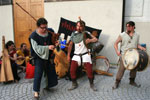 www.Mittelalterfeste.com - Mittelalterfest Schloss Traun 2008 - Meldereiter