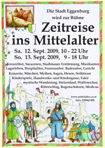 Offizeller Flyer zum Mittelalterfest - Klicken zum vergrössern