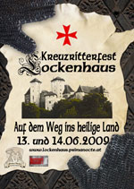 Offizeller Flyer zum Mittelalterfest - Klicken zum vergrössern - Prima Nocte