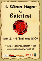 Offizeller Flyer zum Mittelalterfest - Klicken zum vergrössern