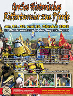 Ritterturnier Klosterneuburg 2008 - Flyer