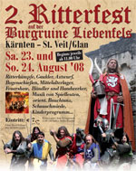 Offizeller Flyer zum Mittelalterfest - Klicken zum vergrössern