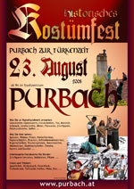 Offizeller Flyer zum Mittelalterfest - Klicken zum vergrössern