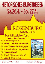 Offizieller Flyer zum Mittelalterfest -  www.Mittelalterfeste.com