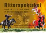 Offizeller Flyer zum Mittelalterfest - Klicken zum vergrössern - 7. Mittelalterfest Kellau bei Golling 2008 