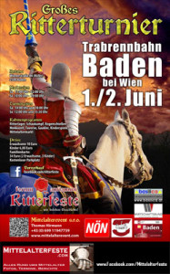 Mittelalterfest Baden bei Wien 2013 Ritterturnier